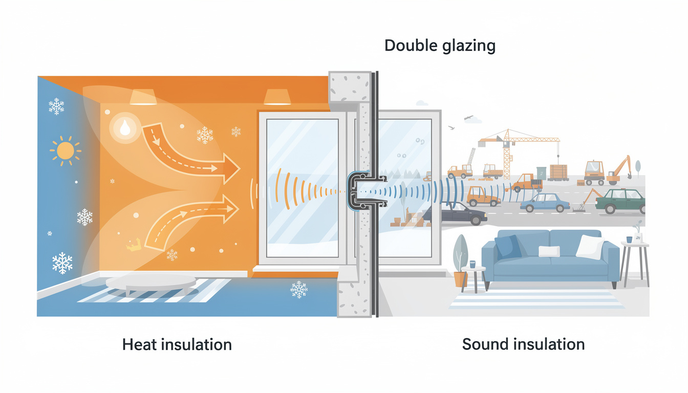 découvrez comment le double vitrage améliore significativement l'isolation thermique et phonique de votre logement, réduisant ainsi vos dépenses énergétiques et le bruit extérieur.