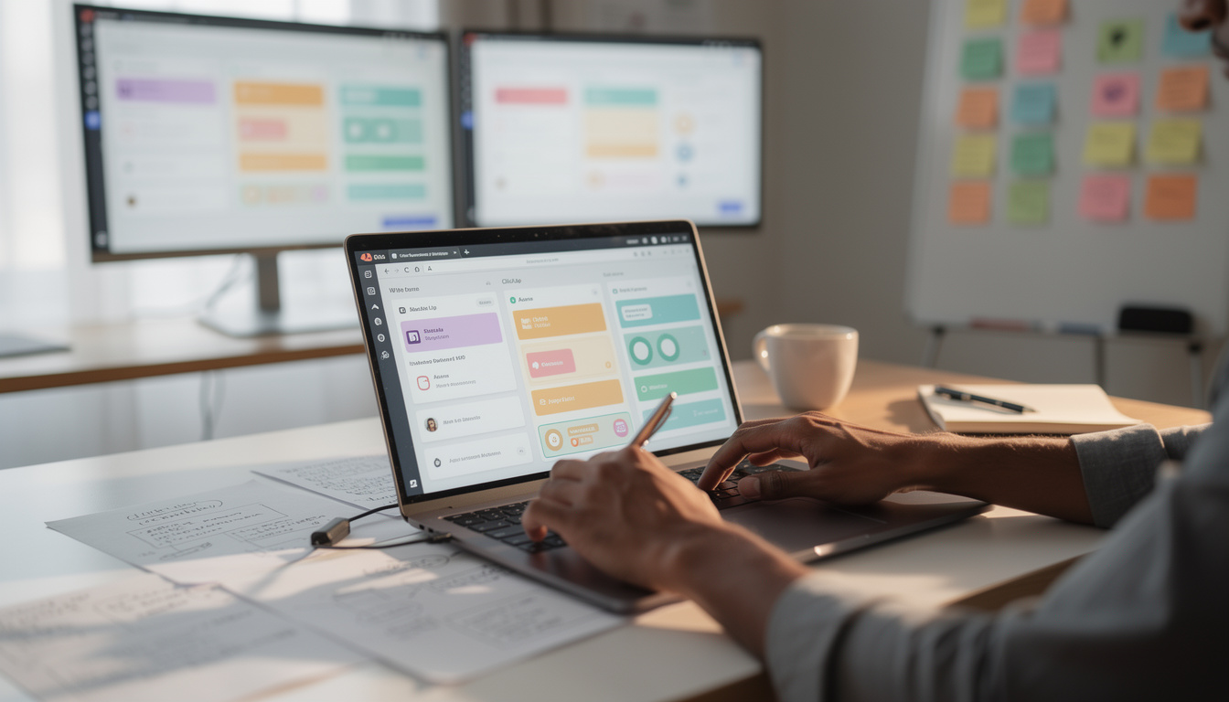 découvrez notre test terrain comparant notion, clickup et asana pour la gestion de projet. analysez leurs fonctionnalités, avantages et performances pour choisir l'outil idéal.