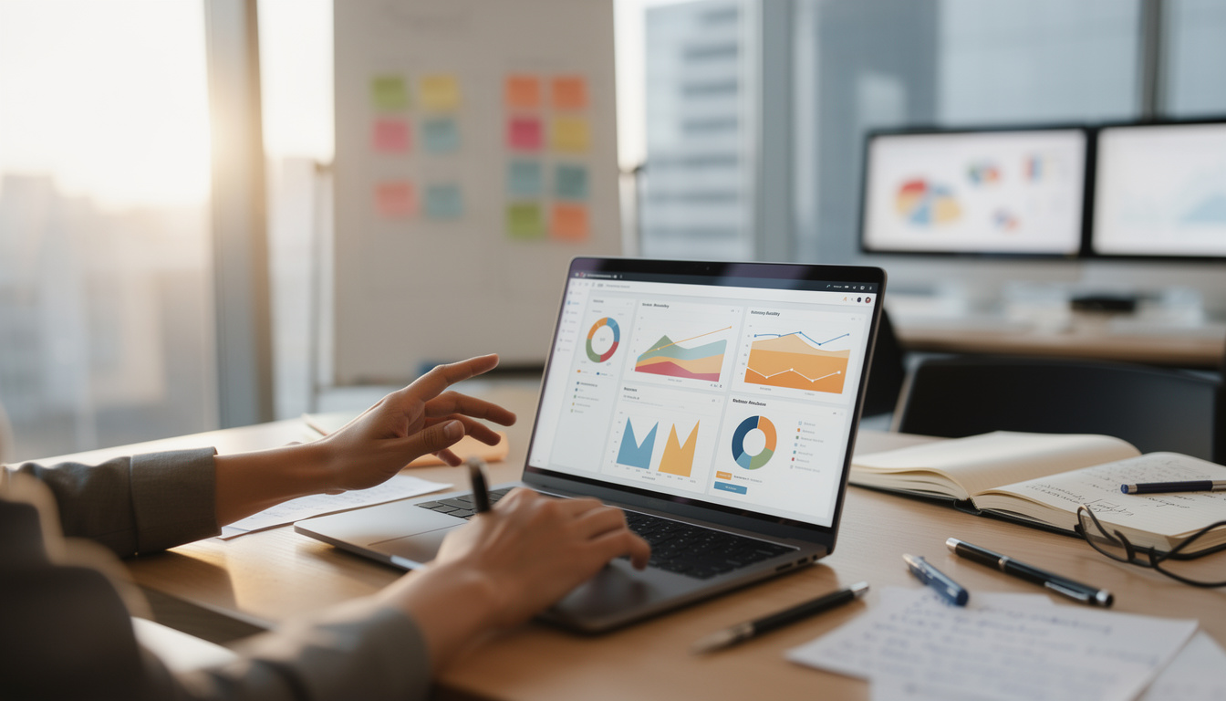 créez et personnalisez facilement votre reporting mensuel avec des dashboards professionnels sur powerpoint et google slides pour un suivi clair et efficace de vos performances.
